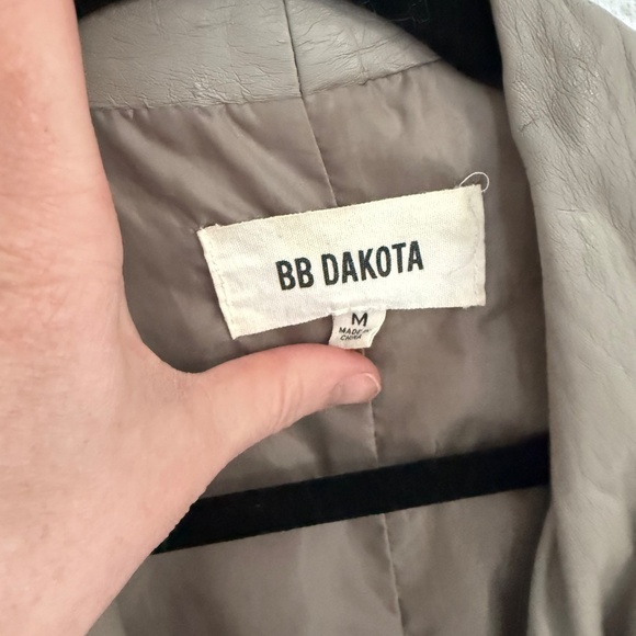 Faux leather jacket BB Dakota SZ medium - Picture 3 of 5